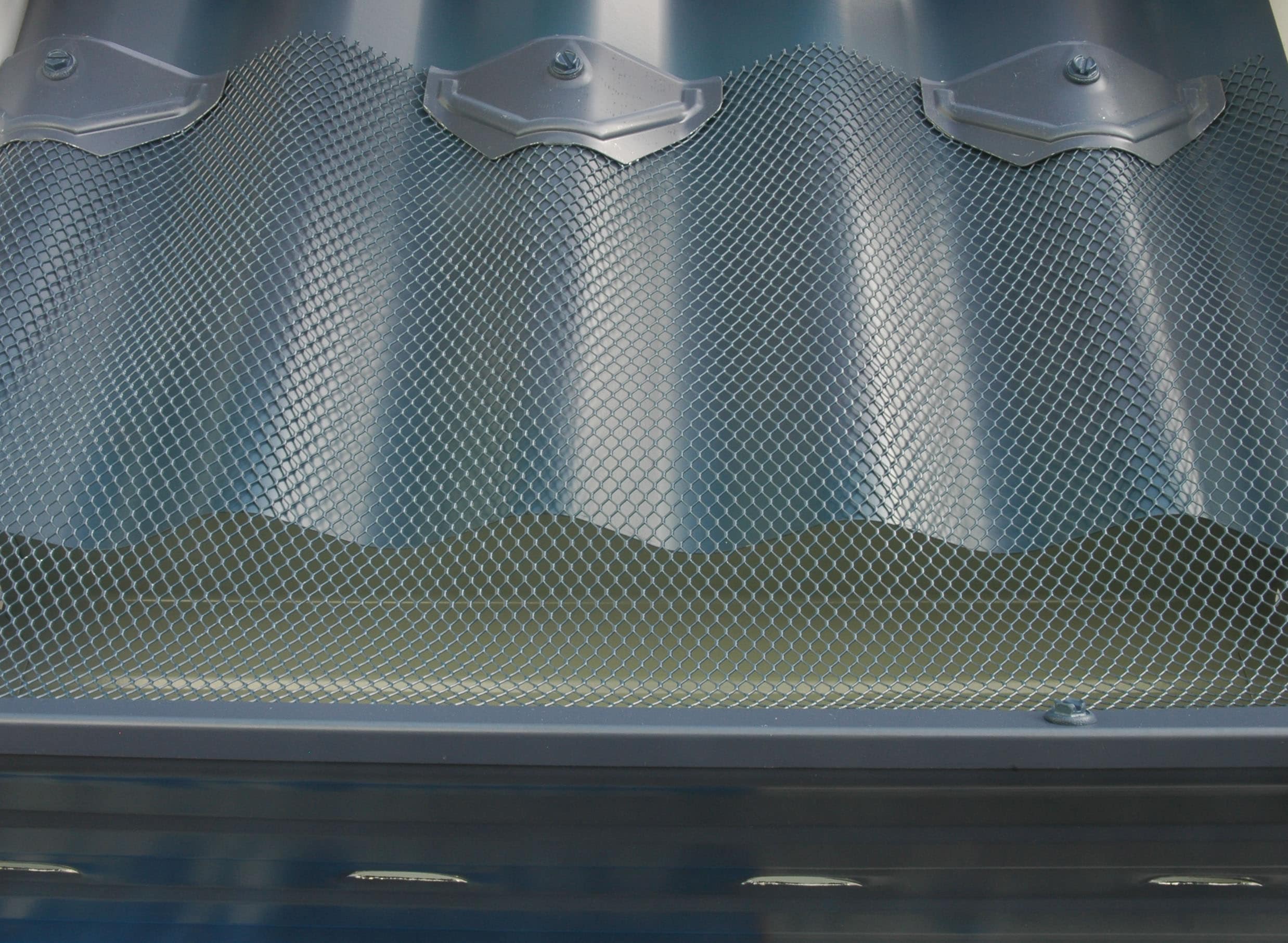 Aluminium gutter guard 1