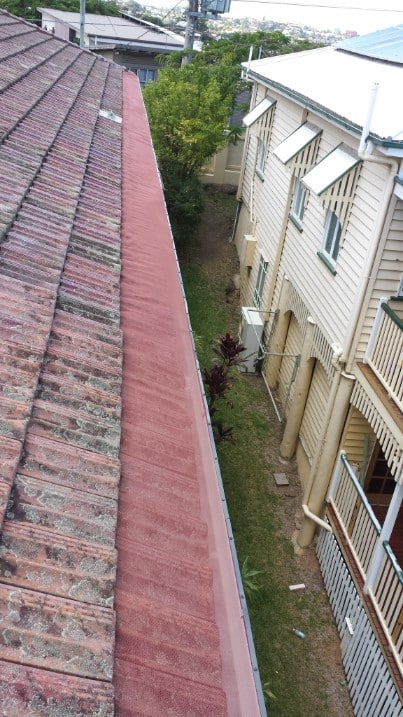 Aluminium gutter guard