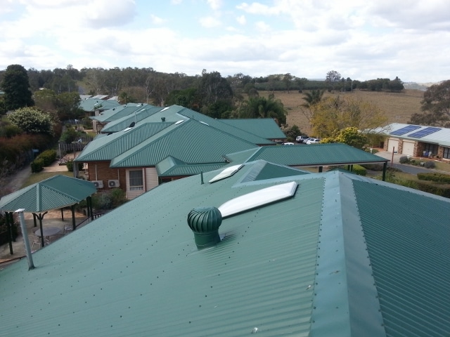 Commercial gutter guard