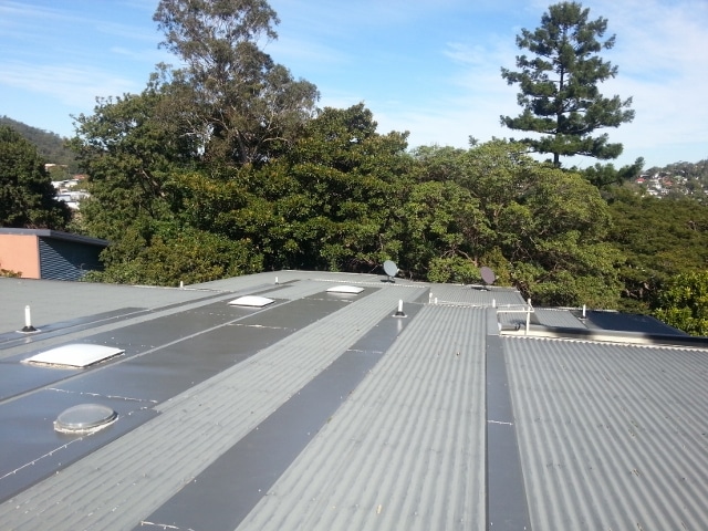 Commercial gutter mesh