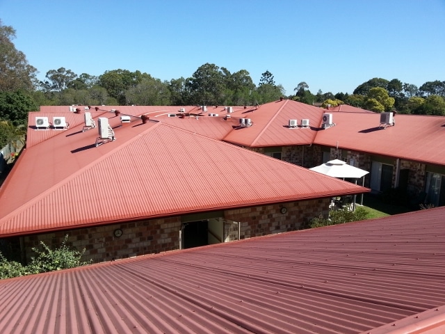 Medical centre gutter guard