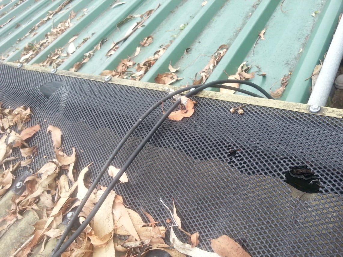 Plastic being soft has allowed rats vermin to chew through and gain entry into the home