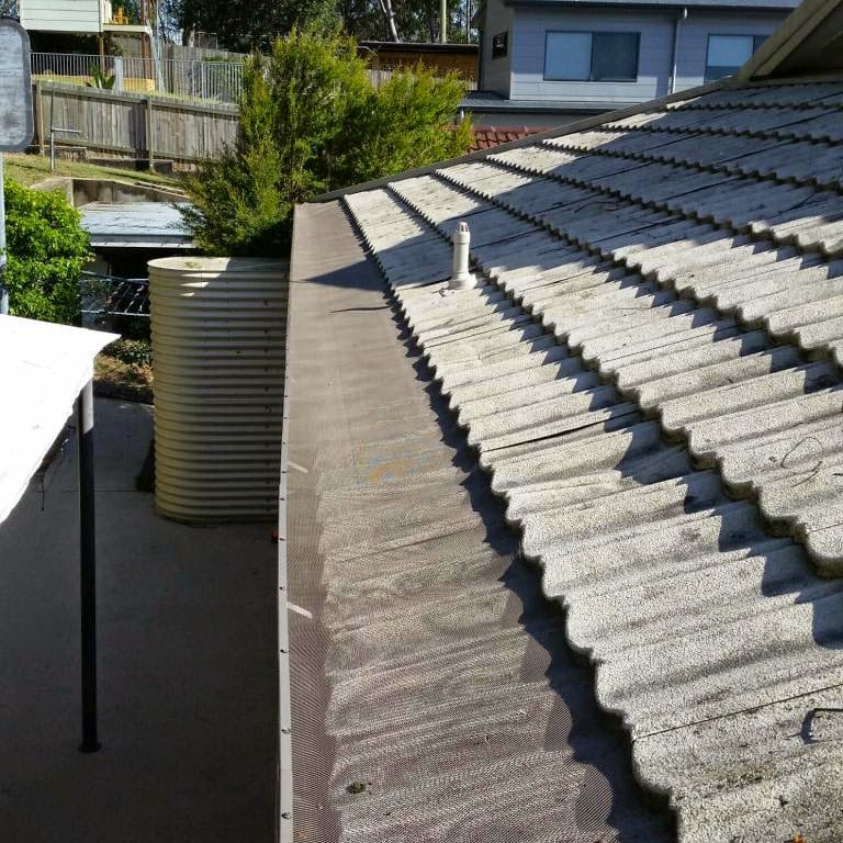 gutter guard can be installed on any type of tile roof