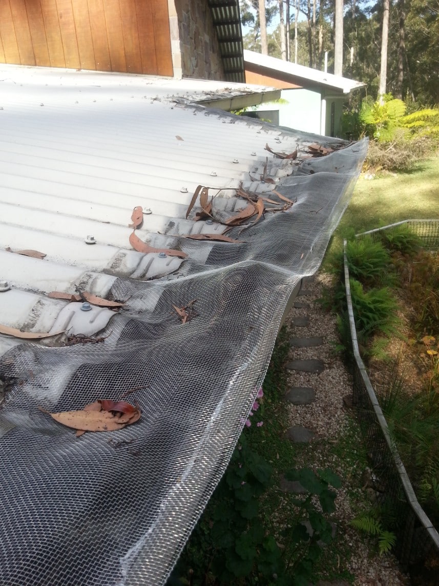stick on mesh product comes off